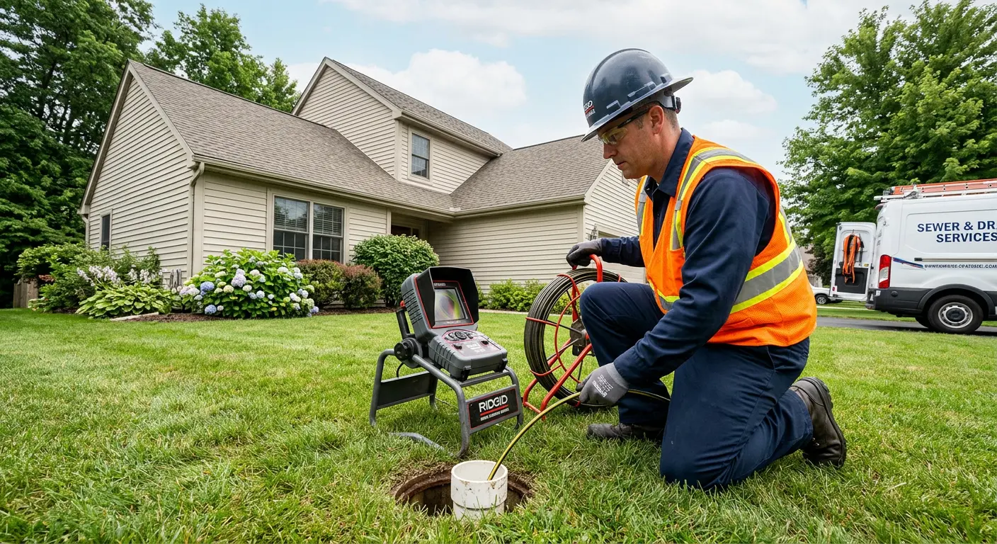 Sewer Cleanout in Tonganoxie, KS